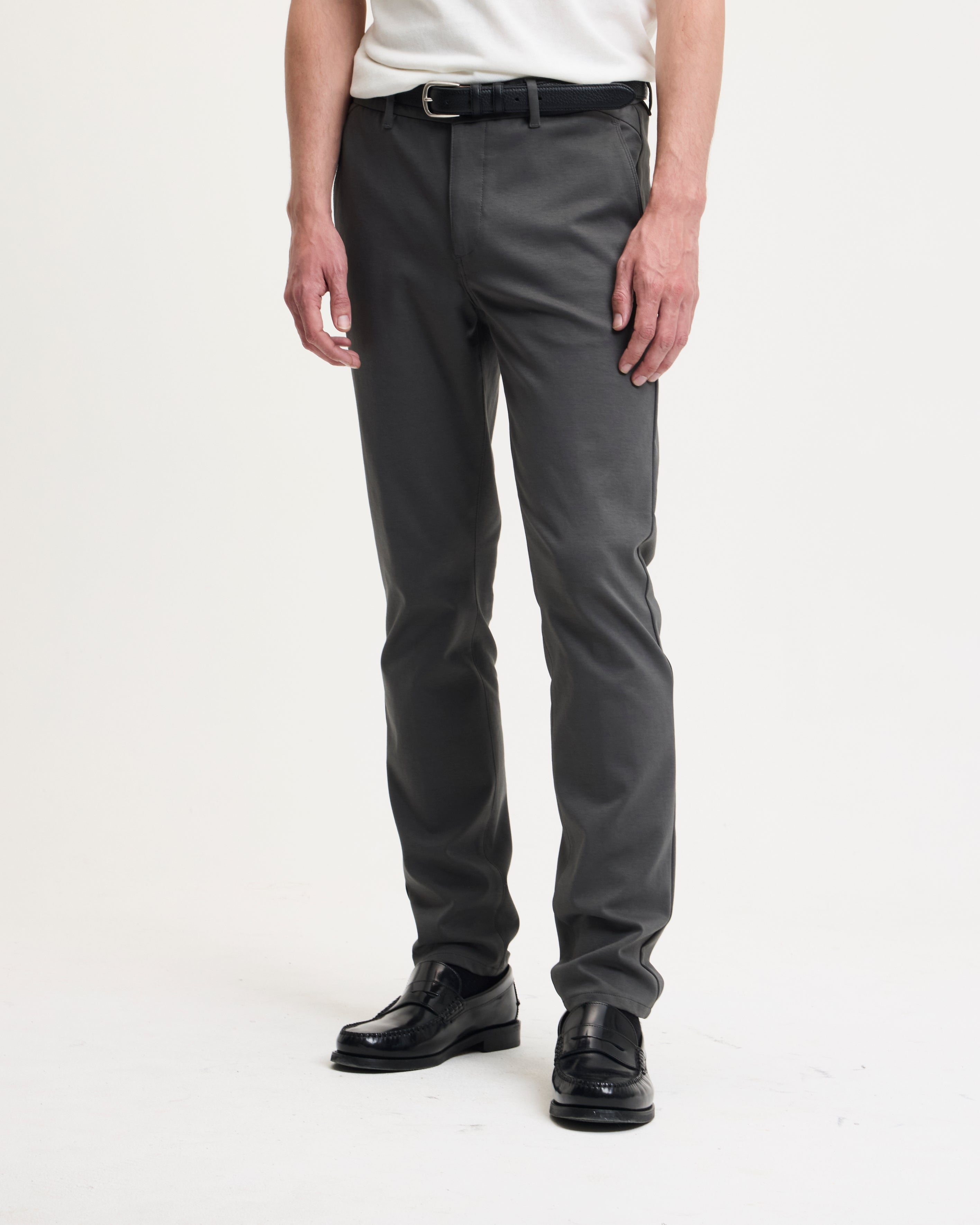 Goodpeople Bruno pantaloni verde scuro elasticizzati