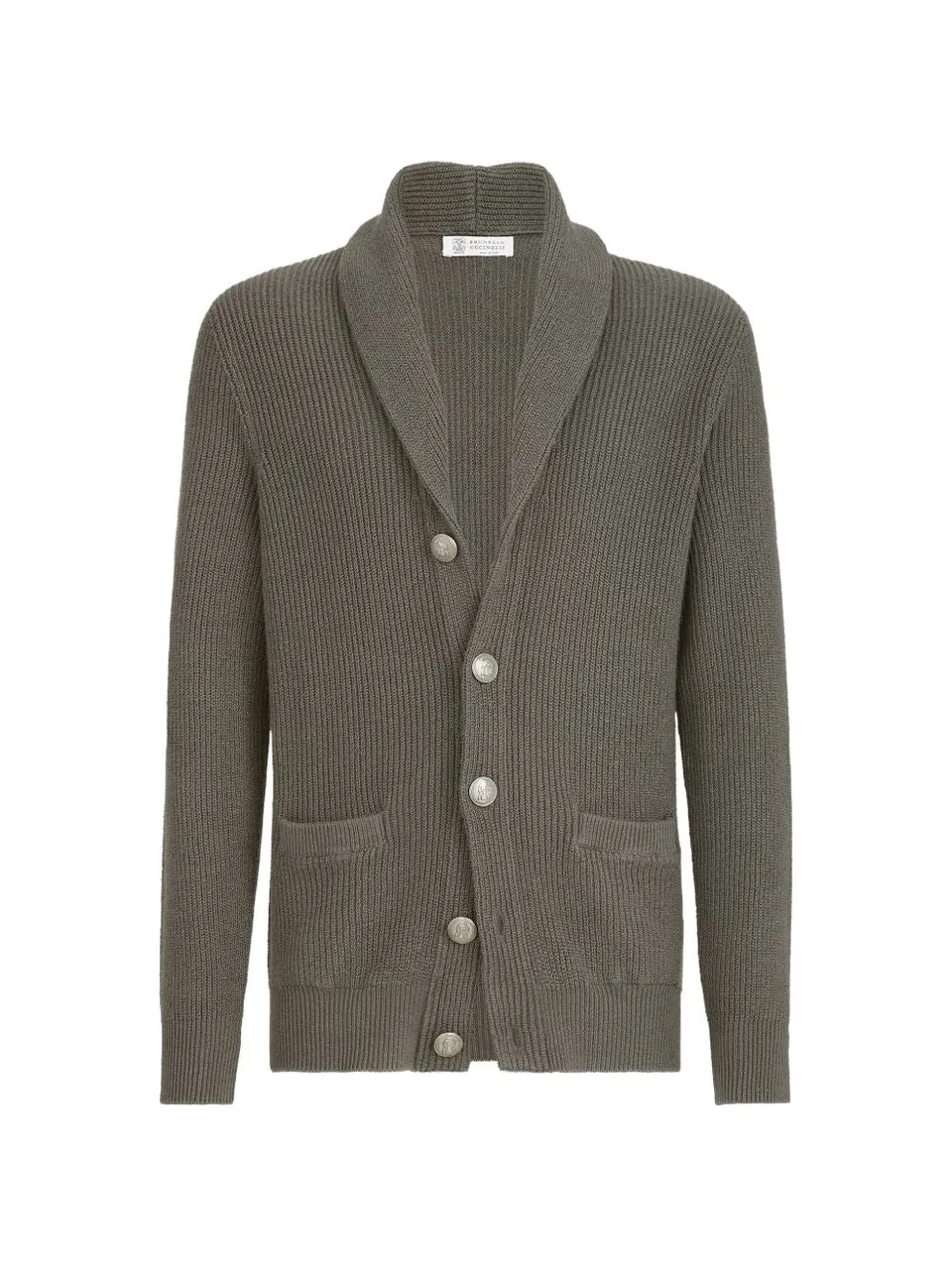 Brunello Cucinelli MNI709706 Cardigan Army Uomo