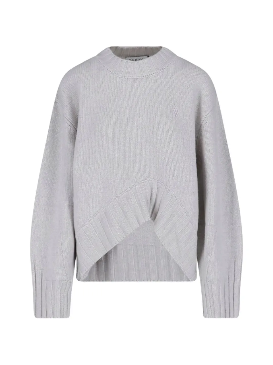 The Attico 261WCK00126 maglia grigia lana cashmere