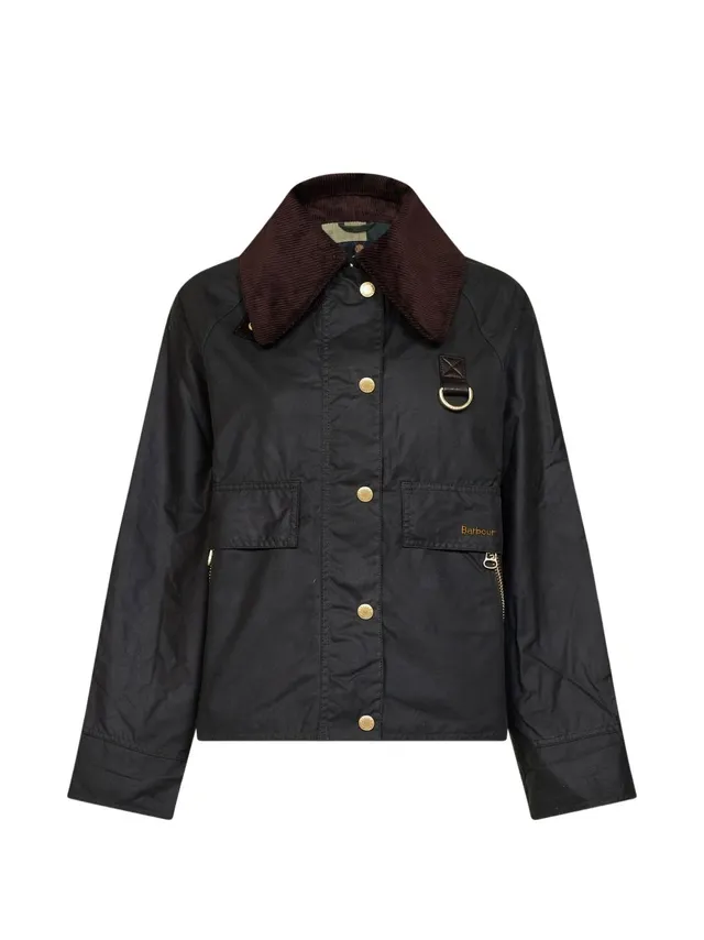Barbour LWX1333 giubbotto bomber verde donna