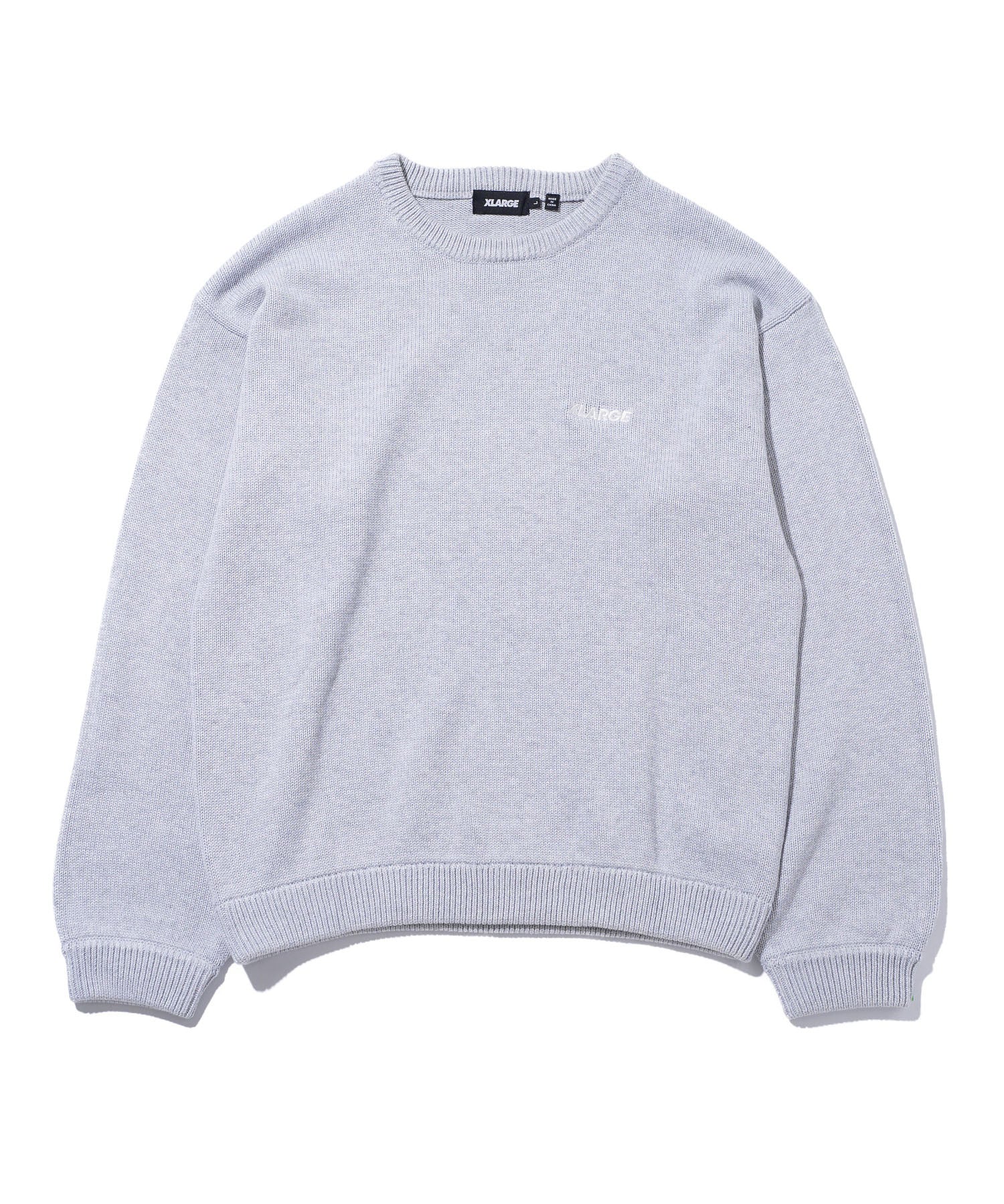 X-Large Standard Logo Crewneck maglione cotone