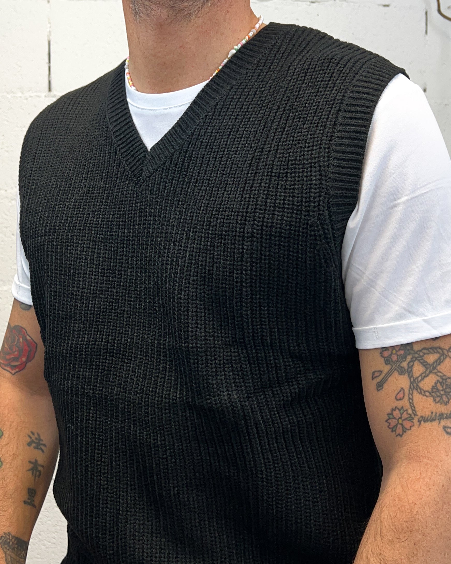 ONLYONE DUCA HOMME gilet smanicato nero vestibilità regolare