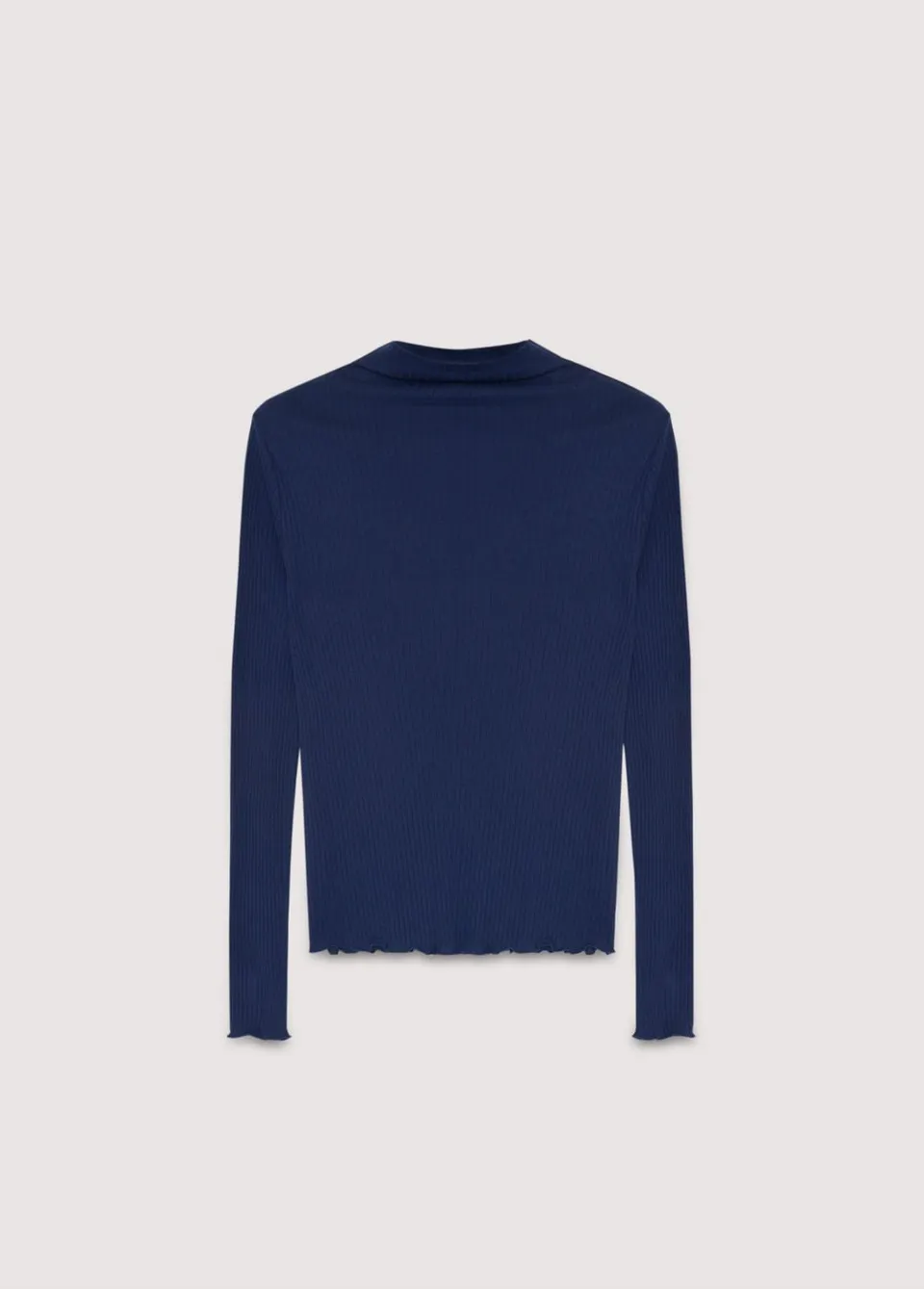 The New Society Enea maglietta donna blu navy in cotone