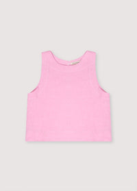 The New Society Hera top lino ibisco donna