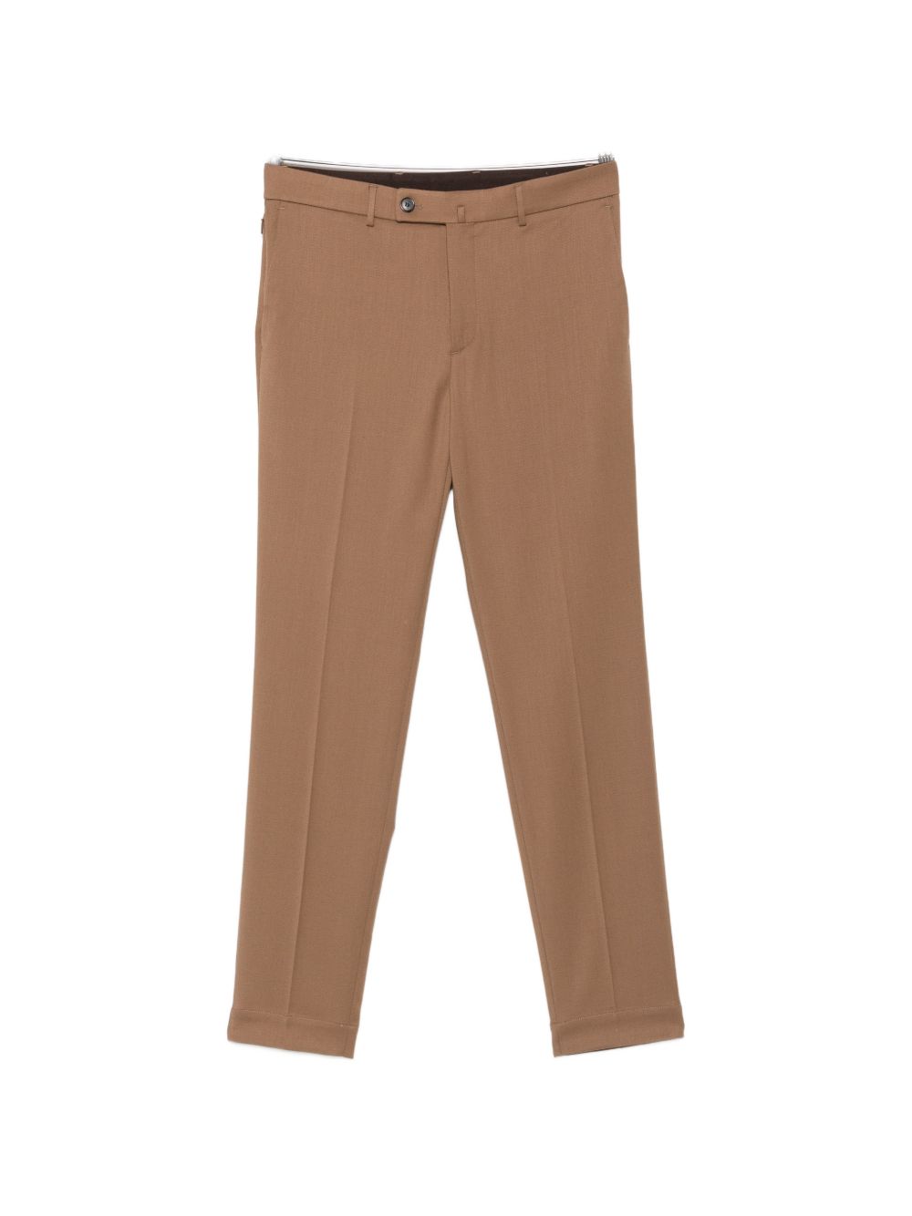 Incotex 1TS042 pantalone marrone uomo facile da lavare
