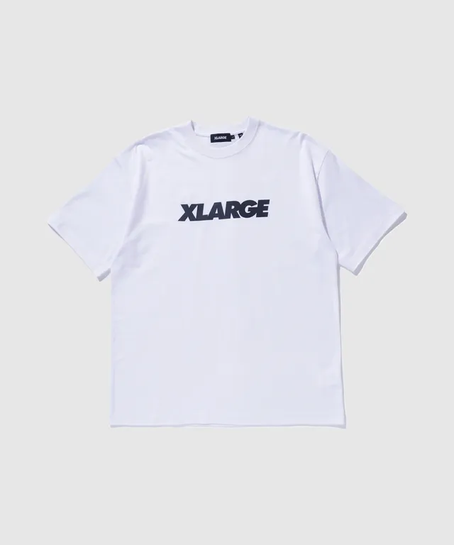 X-Large Standard Logo S/S Tee maglietta bianca cotone