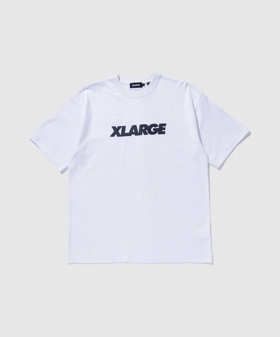 X-Large Standard Logo S/S Tee maglietta bianca cotone