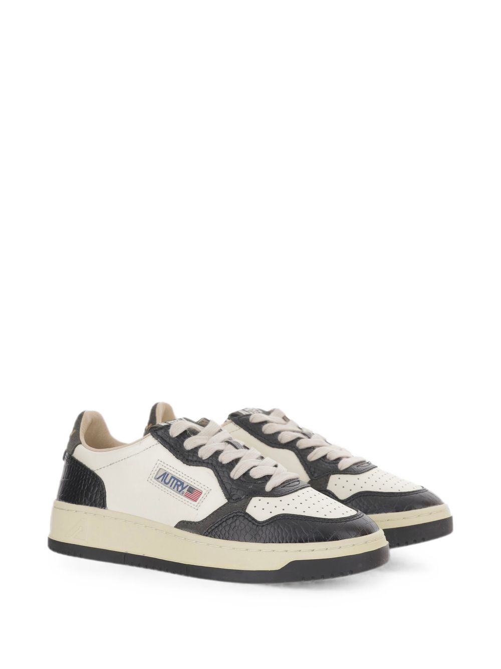 Autry AULW sneakers donna nere coccodrillo