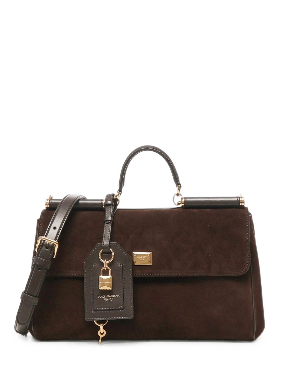 Dolce & Gabbana BB7782 borsa mano ebano moro