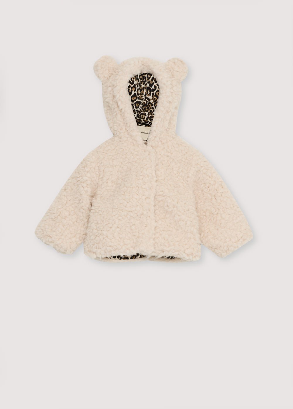 The New Society Ninette cappotto neonata 6 mesi bianco