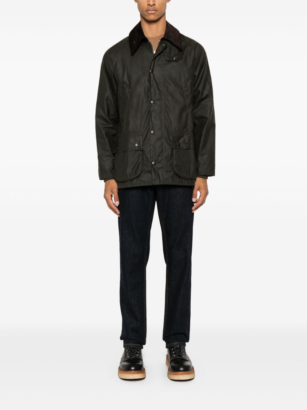 Barbour MWX0018 giubbotto verde oliva uomo