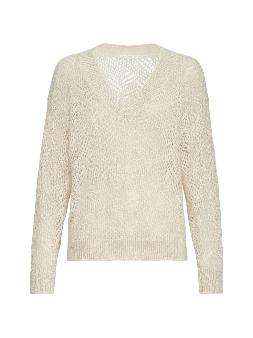 Brunello Cucinelli MRG562502 maglia donna avorio