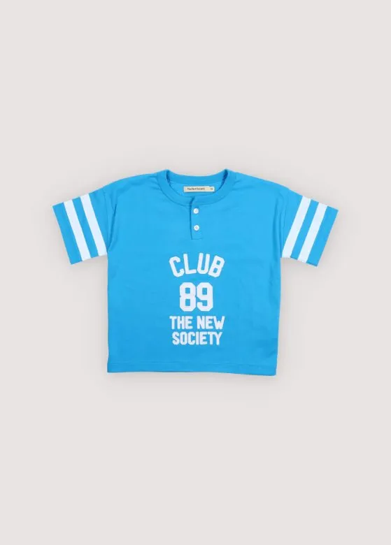 The New Society Holly Pool Blue t-shirt 6 anni cotone