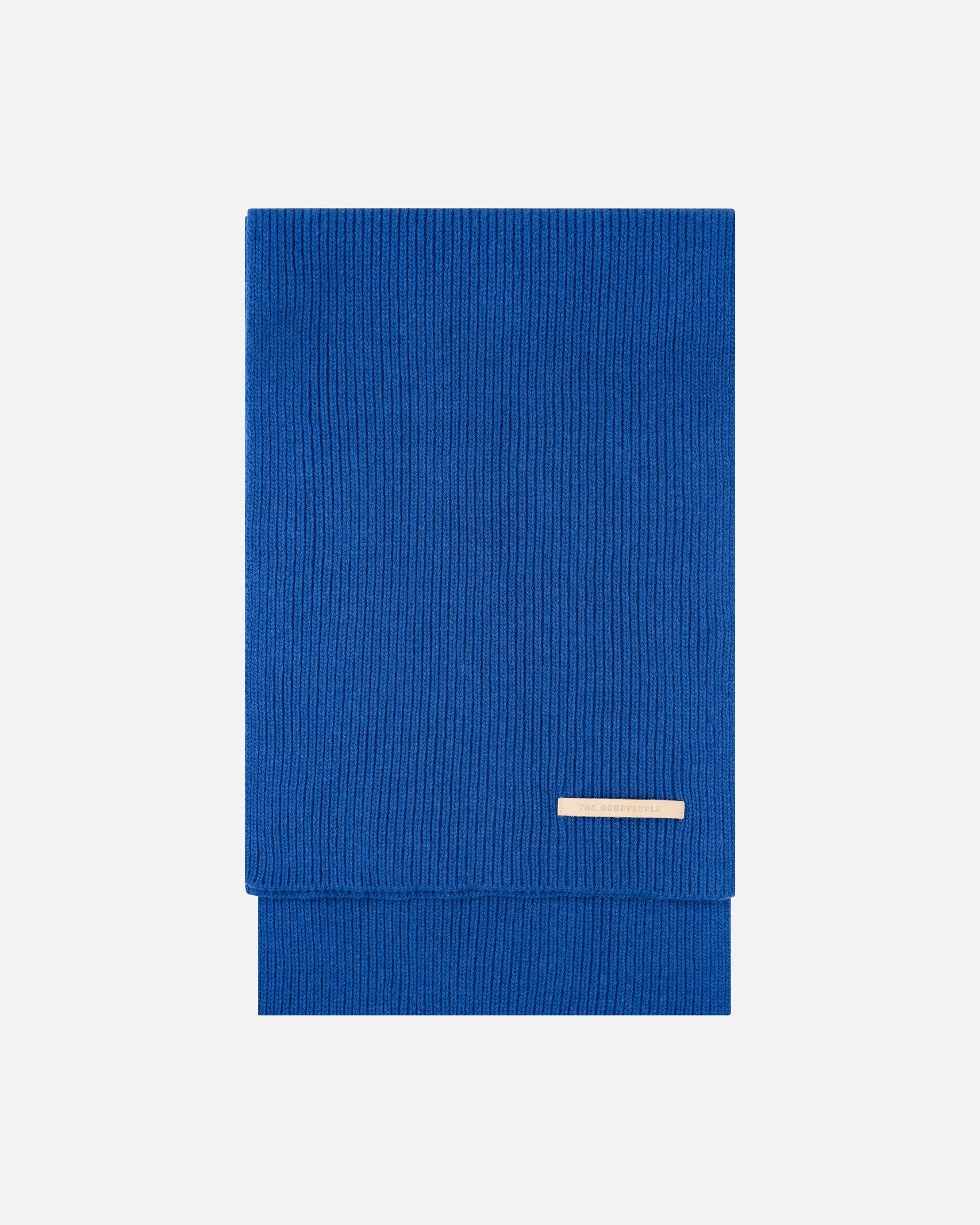 Goodpeople Xalfa sciarpa blu alpaca
