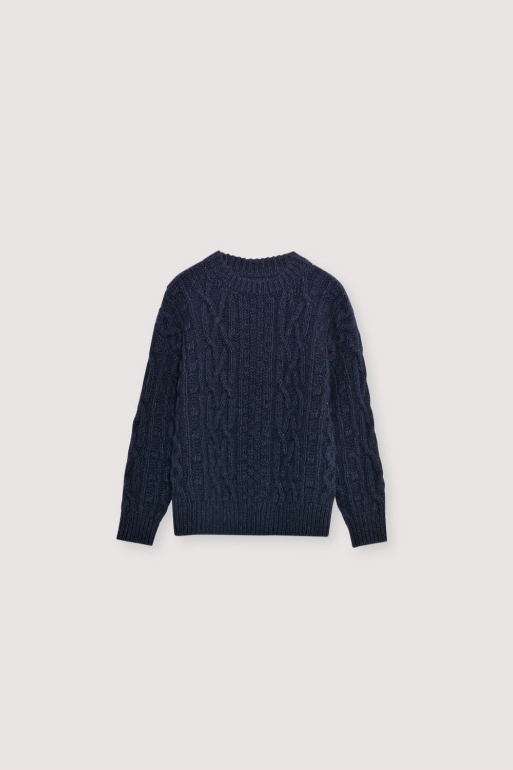 The New Society Maria Infinite Navy maglione donna lana