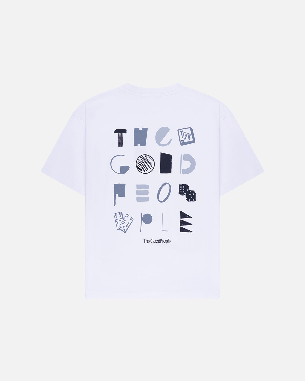 GOODPEOPLE TAX Artwork t-shirt cotone White