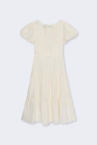 The New Society Cala abito donna bianco lino