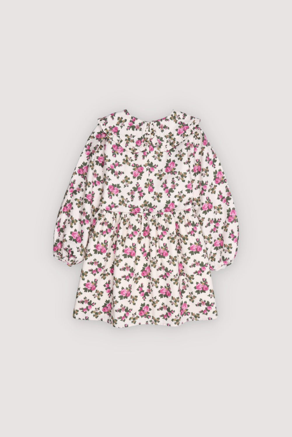 The New Society Elyse Vestito Bambina Flanella Fiori 6 Anni