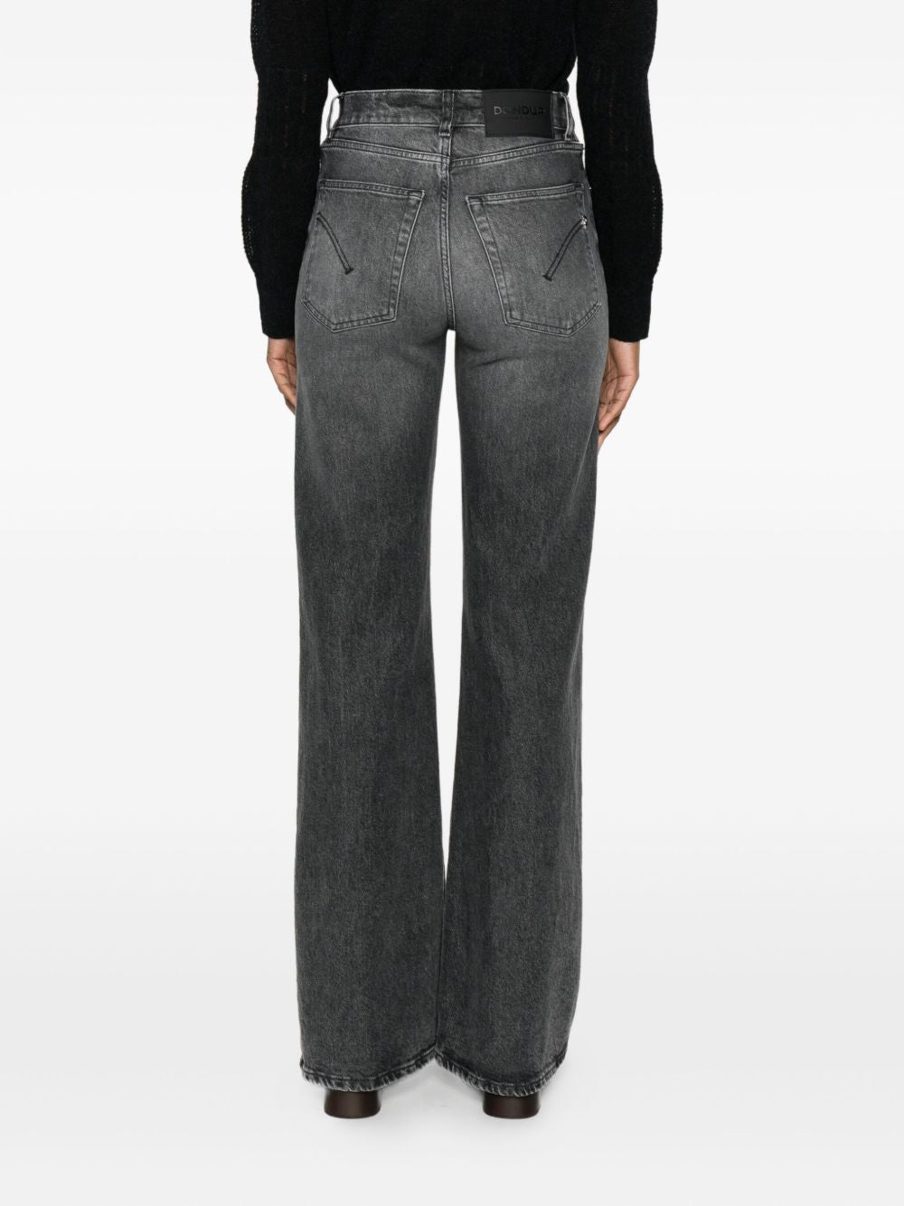 Dondup DP619DSE377D999 Jeans Donna Nero