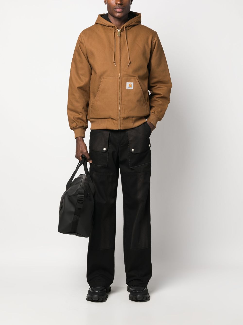 Carhartt WIP I023083 giacca marrone Hamilton uomo