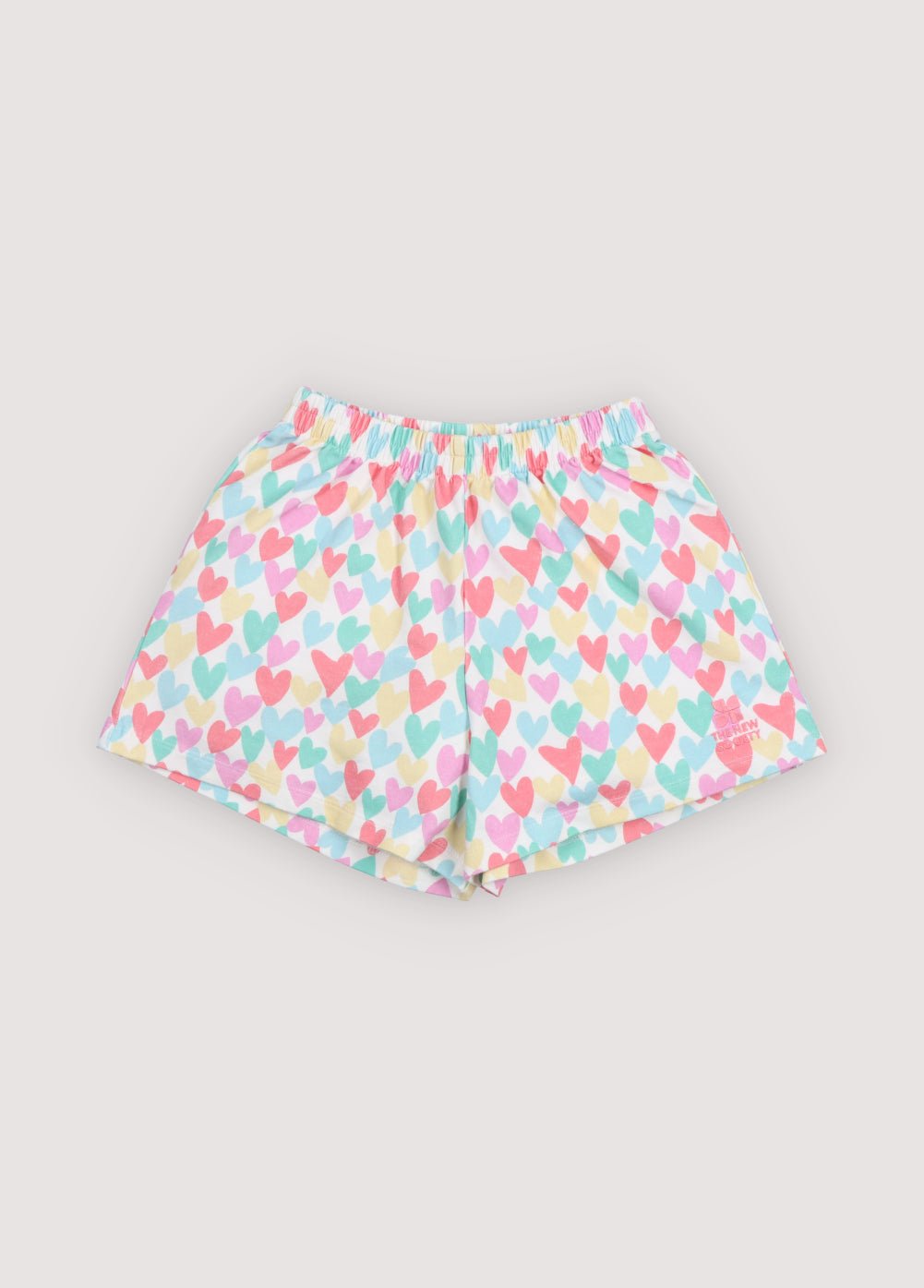 THE NEW SOCIETY Anis shorts bambina cuori multicolor