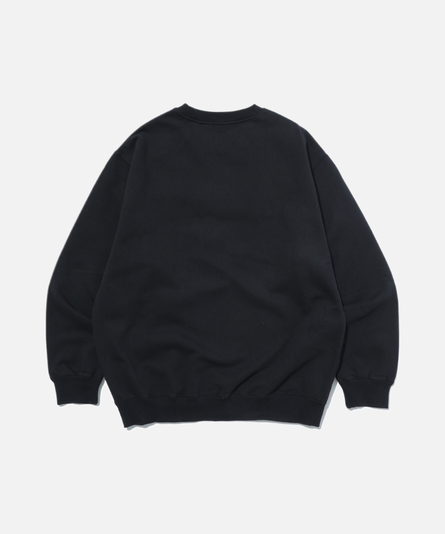 X-Large Standard Logo Colors felpa girocollo nera cotone