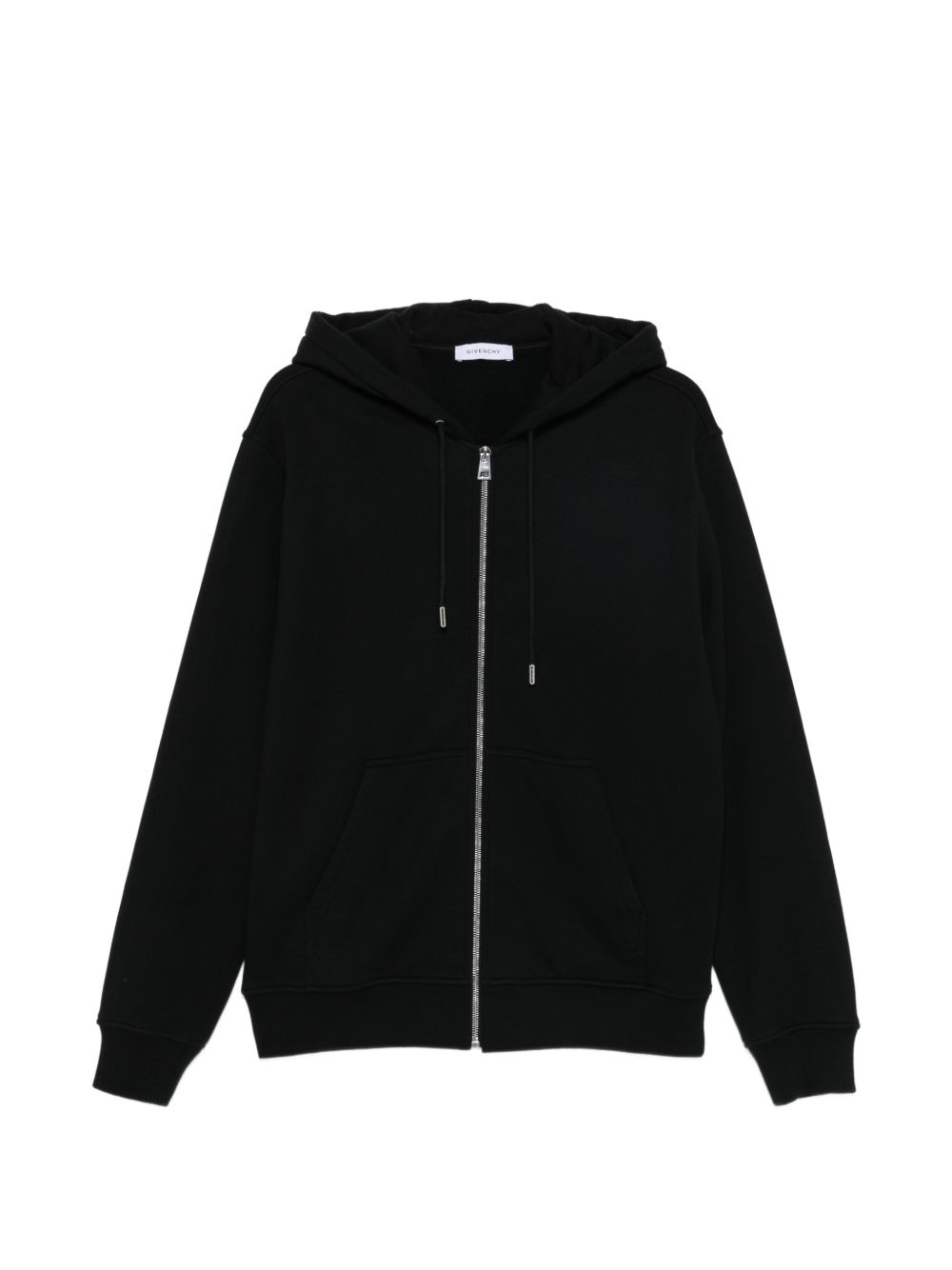 Givenchy BMJ0NJ3YU felpa nera in cotone da uomo