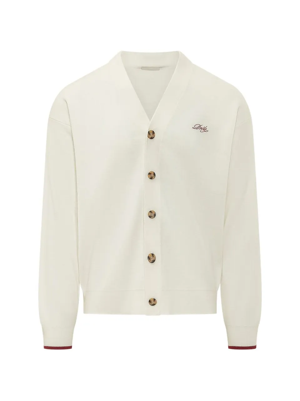 Drole de Monsieur L-CA123 cardigan off-white bianco