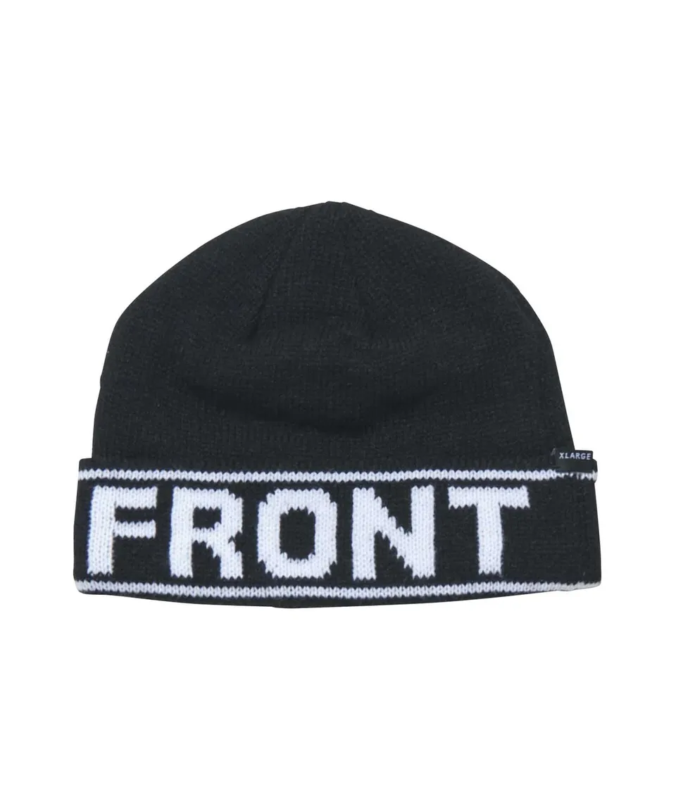 X-Large Dont Front Logo berretto acrilico nero