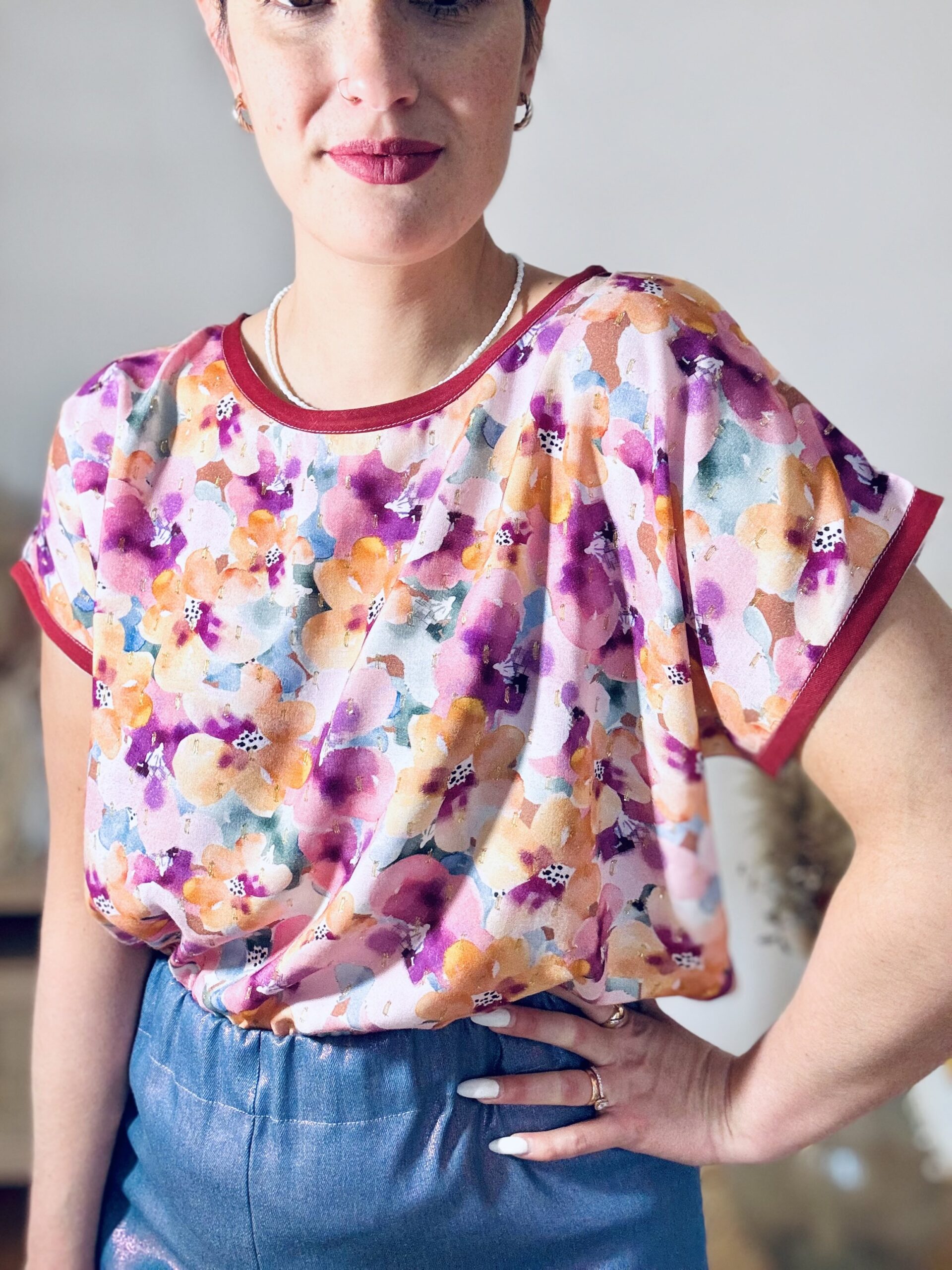 Patrice Lauri Anne Blusa donna in cotone