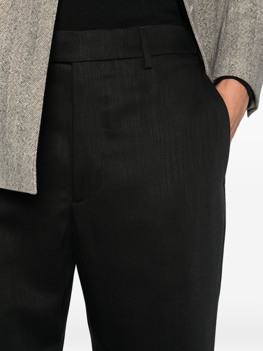 Berwich Lucano Elax ENF01G pantaloni uomo nero