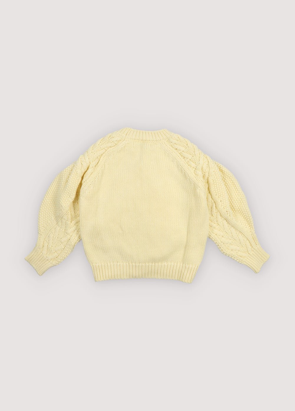 The New Society Bugambilla maglia cotone Soft Lemon