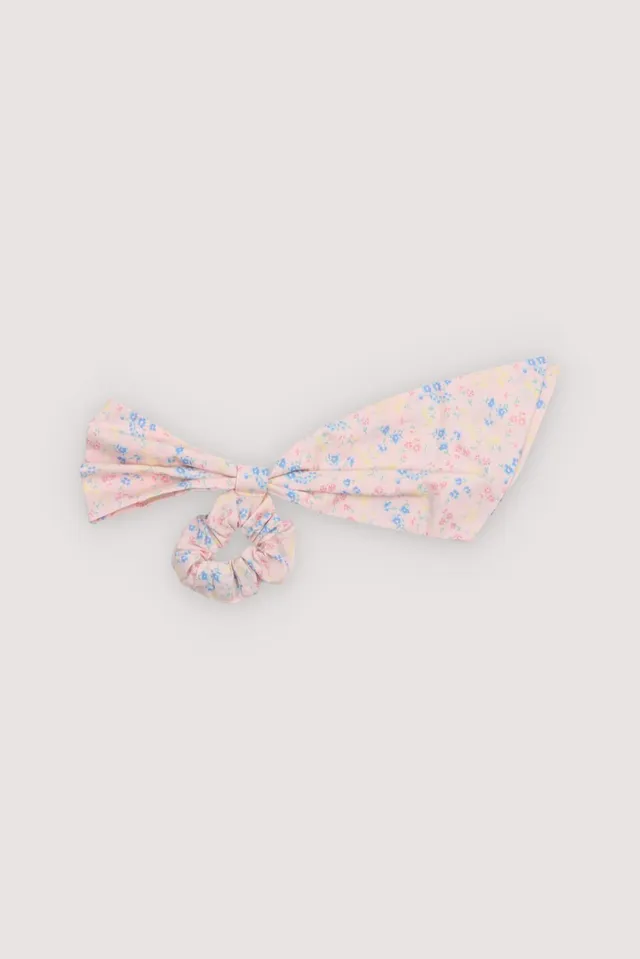 The New Society Sabina scrunchie stampa cotone taglia unica