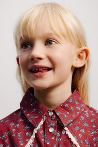 The New Society Bloom camicia donna floreale cotone