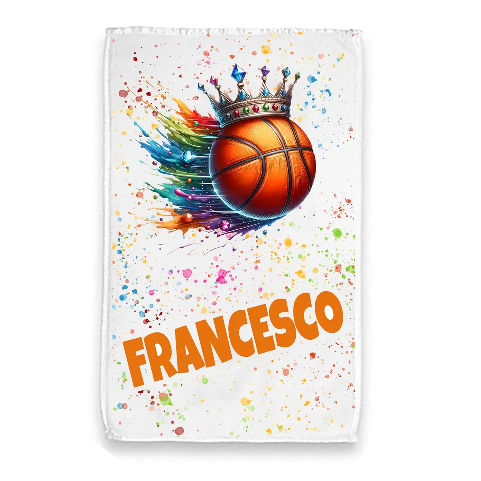 Mr. Gadgets Pallone Basket asciugamano bimbo spugna