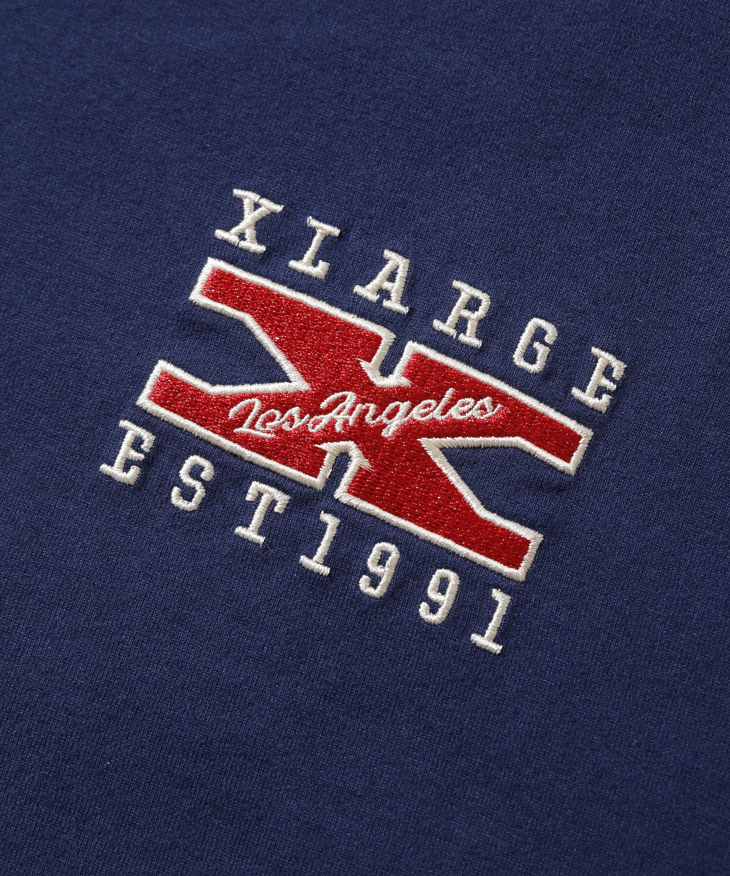 X-Large X Logo maglietta bianca cotone maniche corte