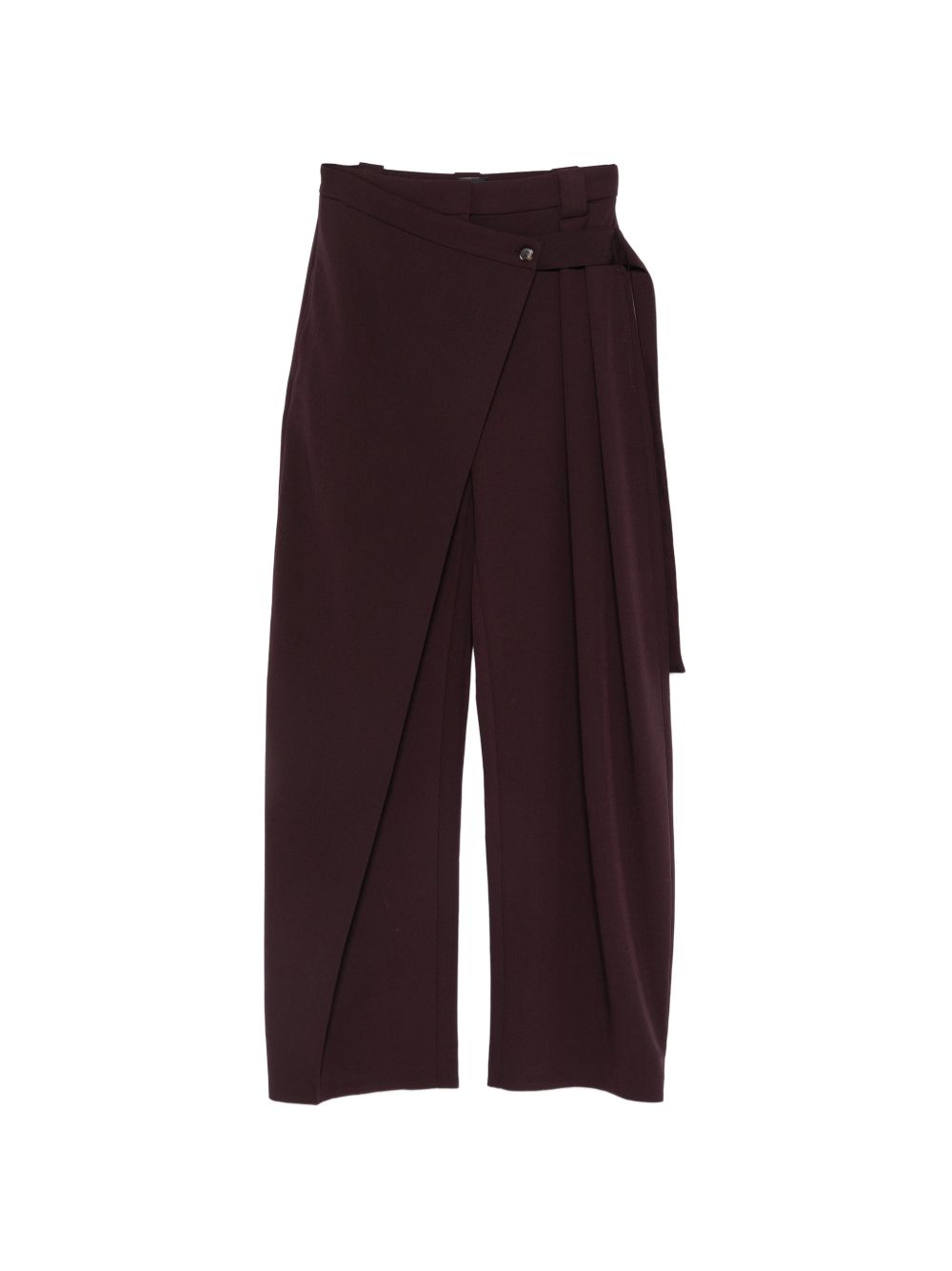 Pinko 105570 pantaloni bordeaux scuro donna
