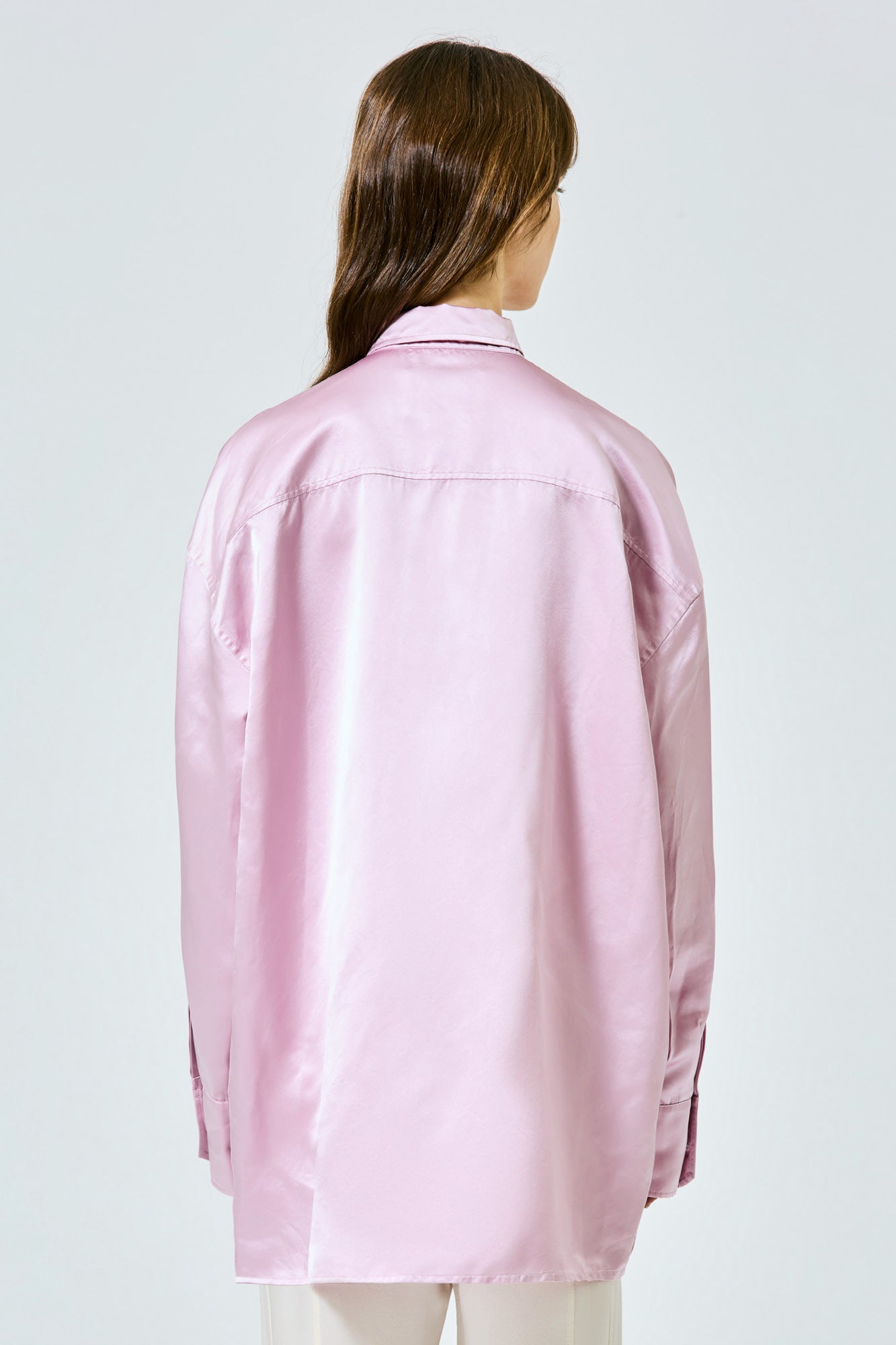 Sa Su Phi Valentina camicia giacca in seta rosa
