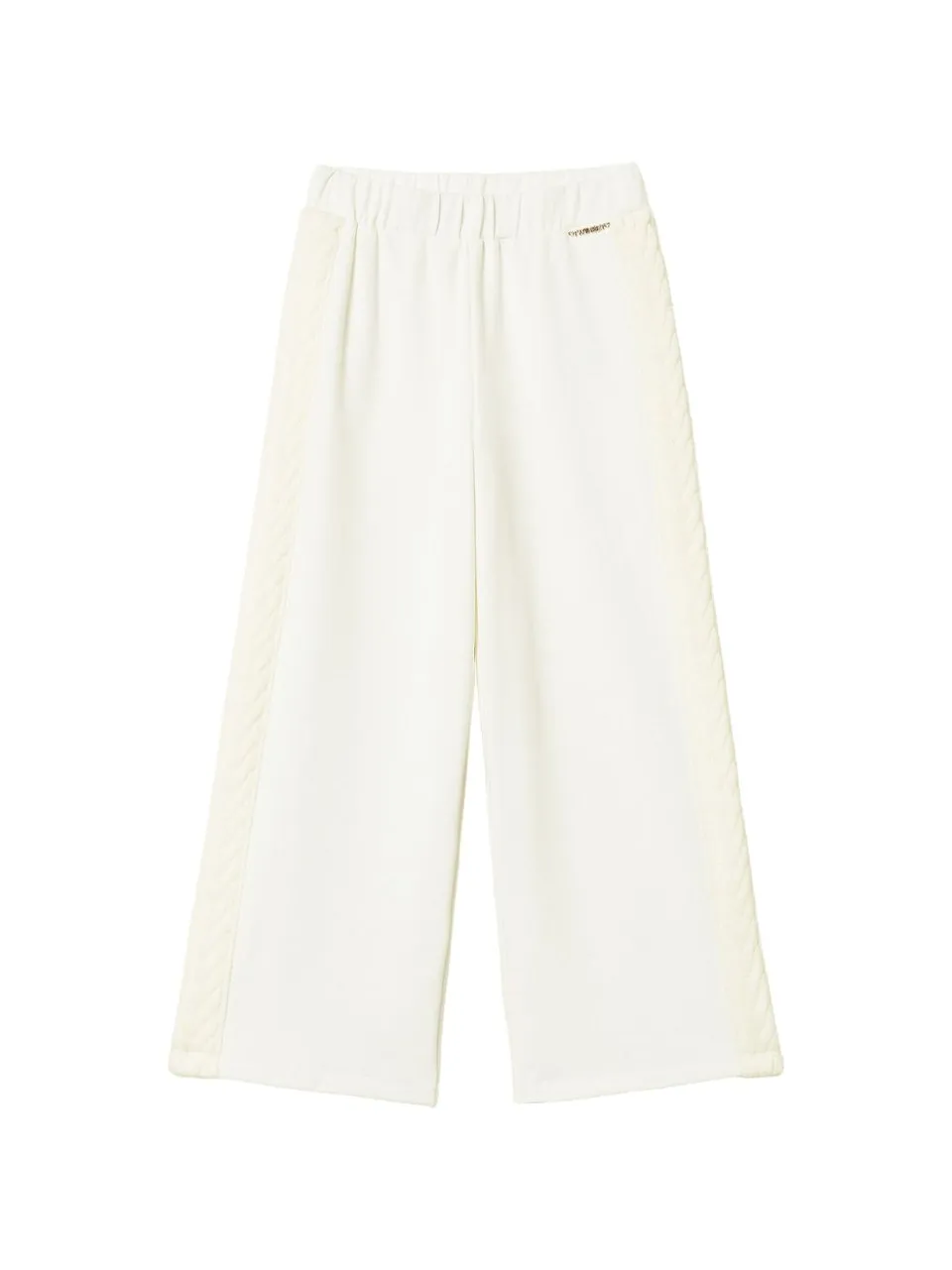 Twinset Girl 262GJ2271 pantaloni bianchi bambina
