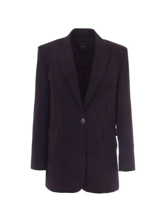 Pinko 105663 Giacca Bordeaux Scuro Donna