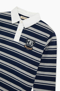 The New Society Glowee polo bambino righe cotone