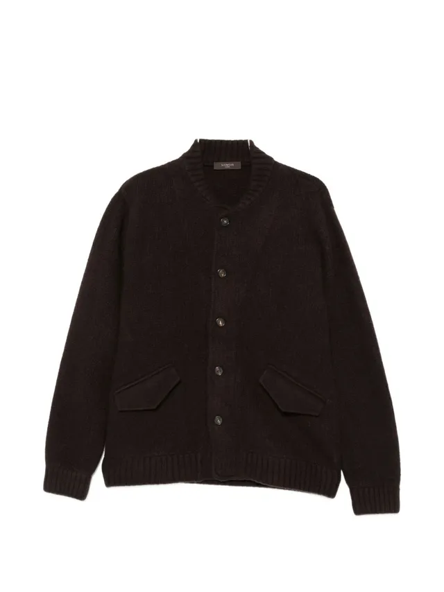 Zanone 810521 bomber marrone uomo