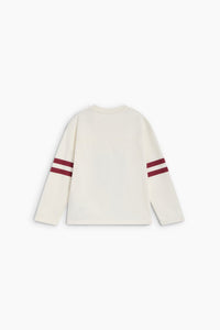 The New Society Gale maglietta bimbo Whisper White cotone