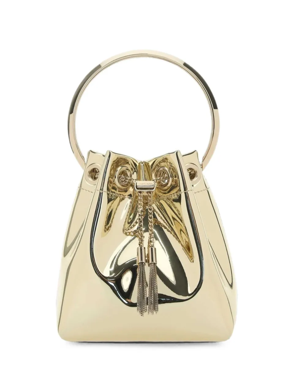 Jimmy Choo Bon Bon borsa a mano gold