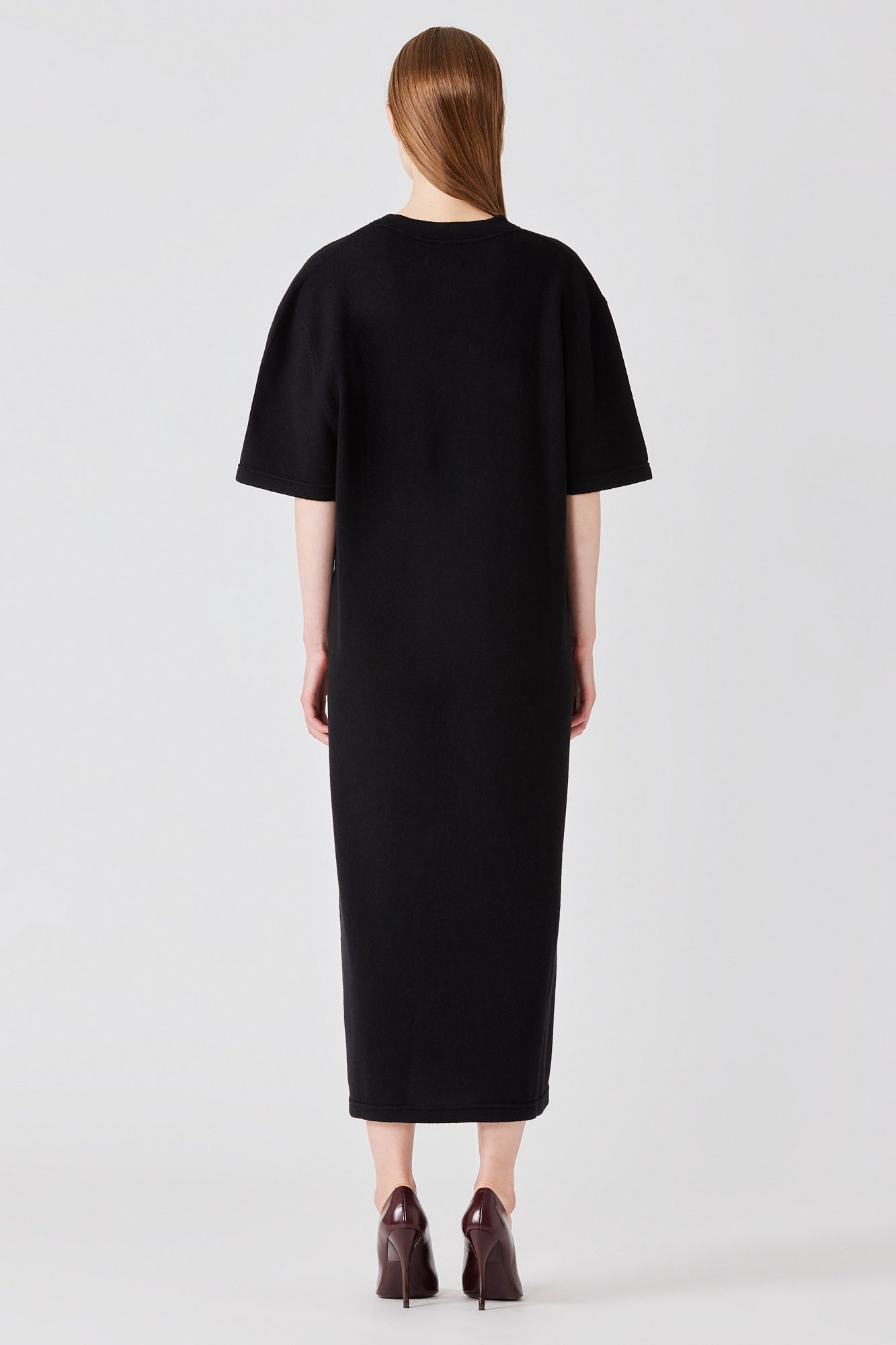 Sa Su Phi Vestito Maglia Lungo vestito cashmere nero