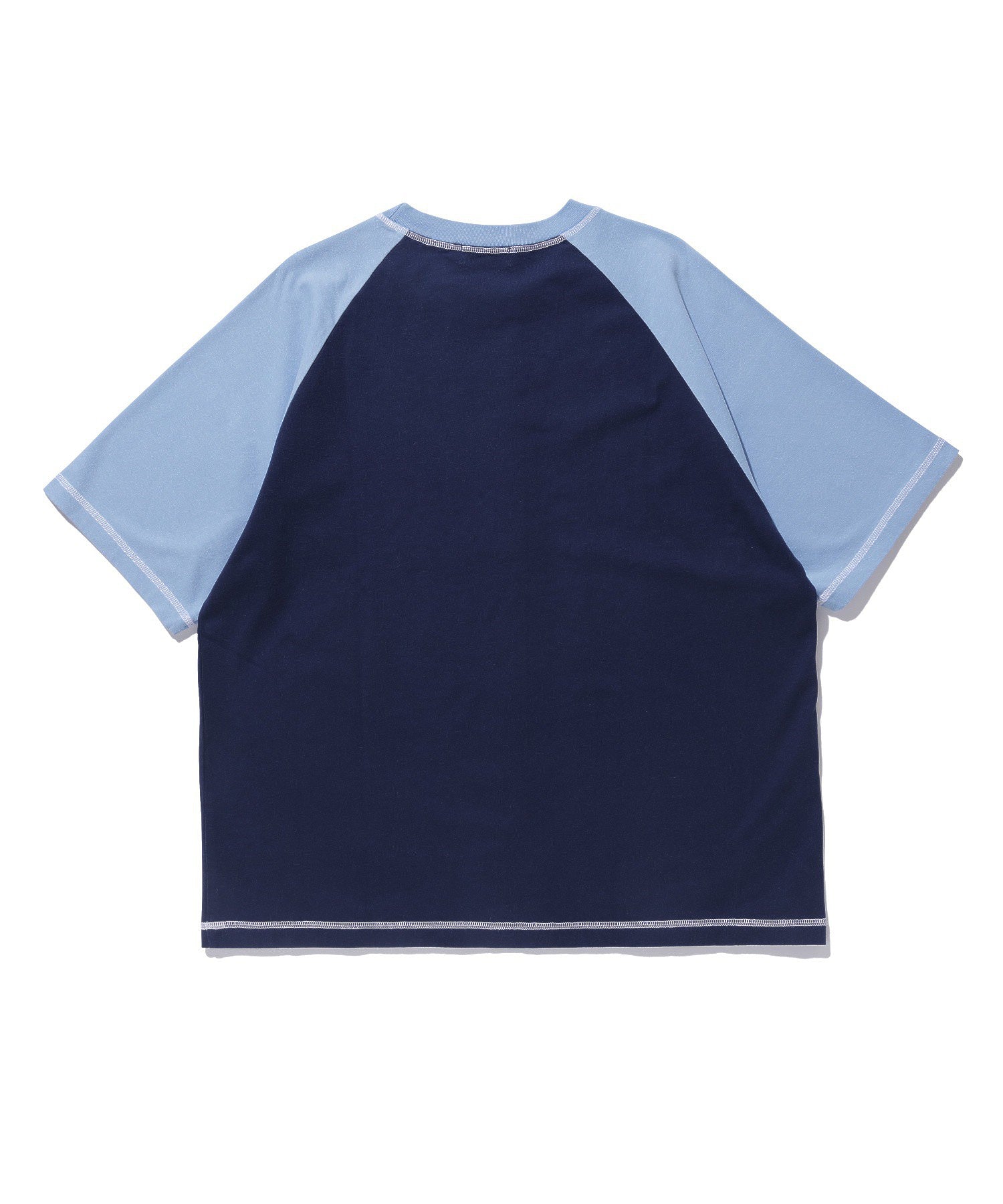 X-Large Color Scheme Stitch Raglan t-shirt cotone