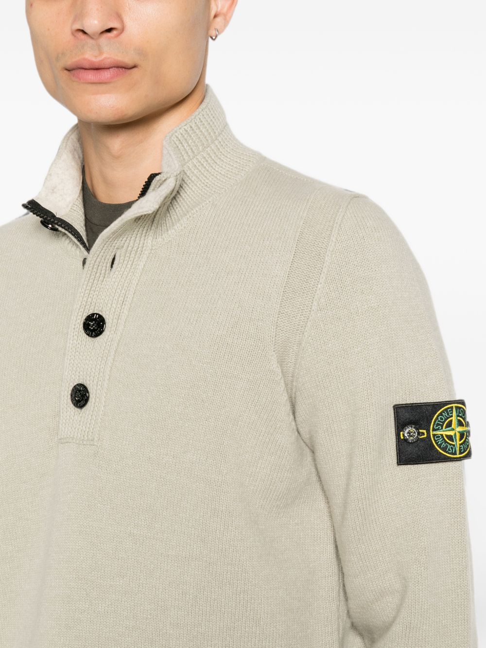 Stone Island L2S155100040 polo sand beige uomo