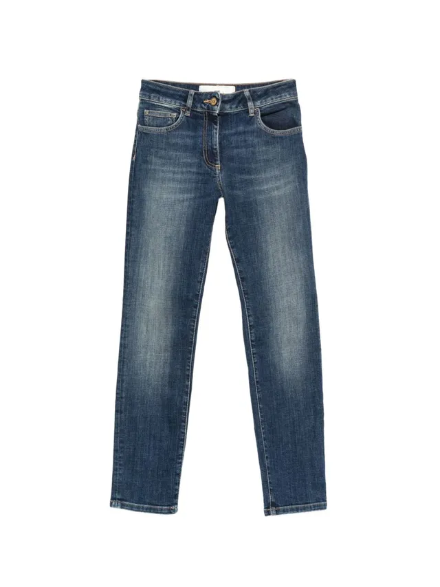 Elisabetta Franchi PJ25N66E2 jeans blu donna