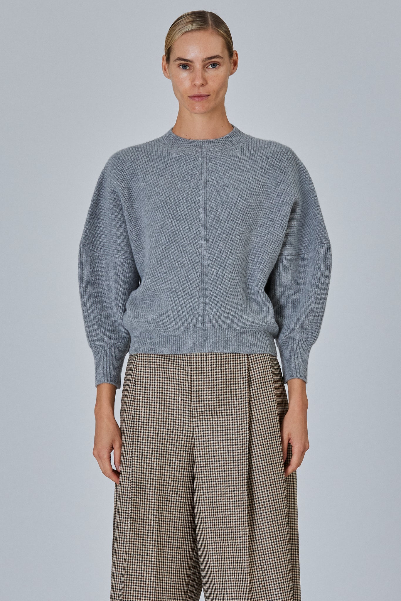 Sa Su Phi Mina maglione tre quarti cashmere pipistrello