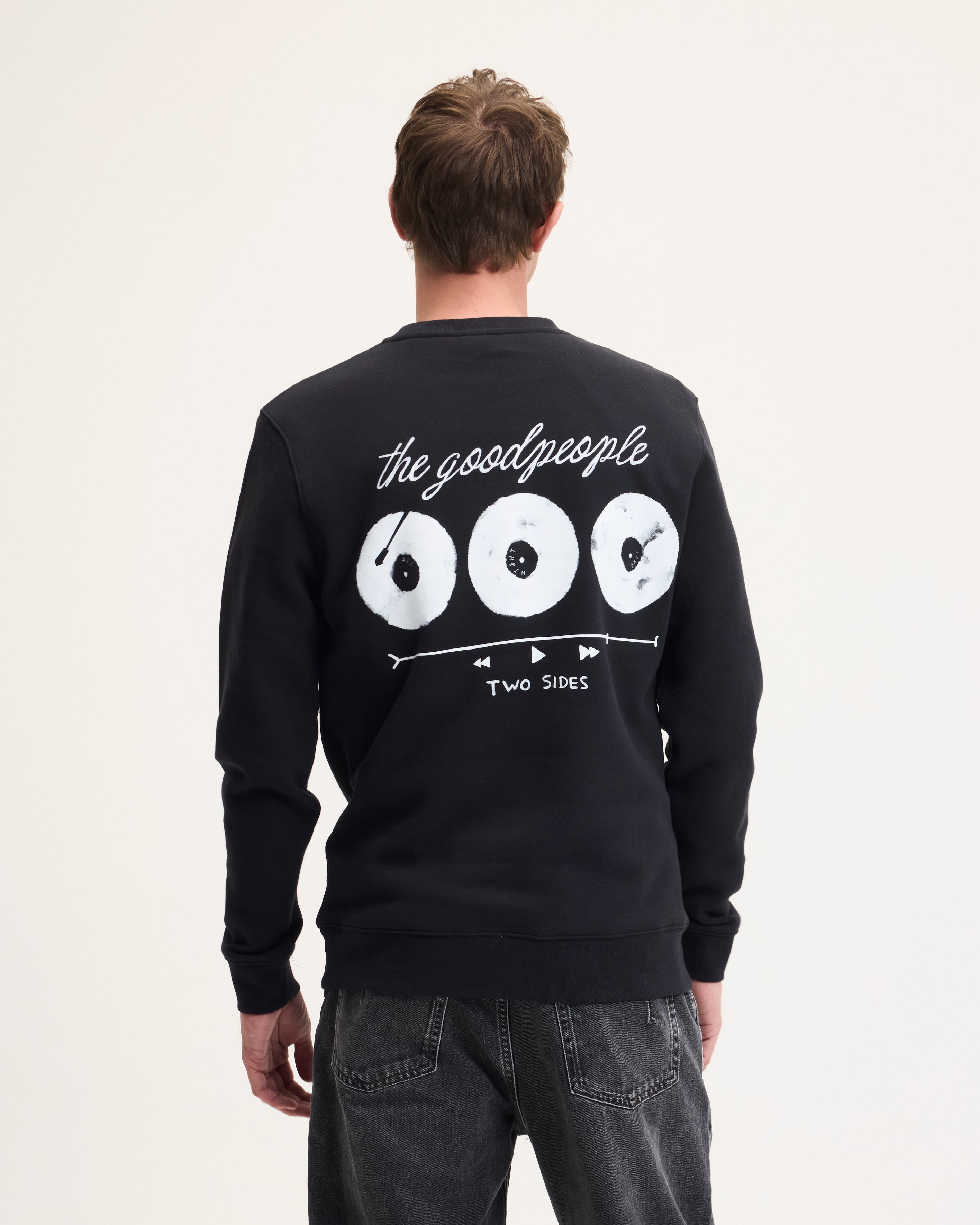 Goodpeople Laurent maglione cotone nero